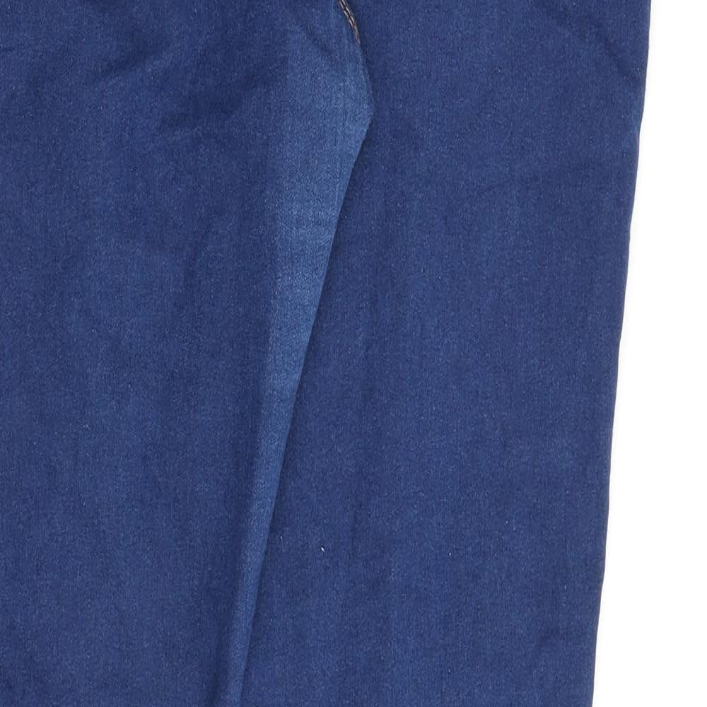 Denim & Co. Womens Blue Cotton Jegging Jeans Size 10 L30 in Regular