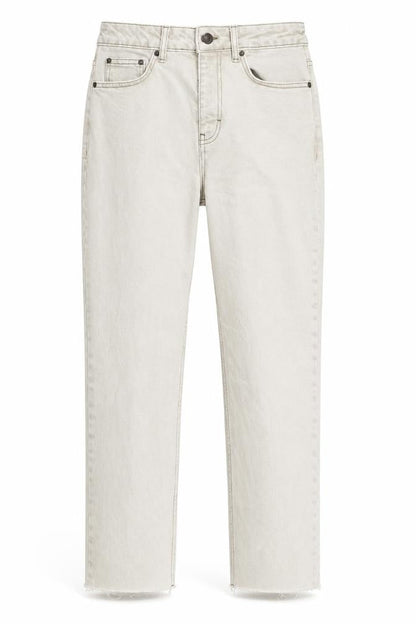 Womens UK Size 28 in Topshop Regular Fit Straight Beige Jeans