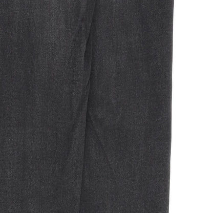 Denim & Co. Womens Grey Cotton Skinny Jeans Size 8 L30 in Regular Zip
