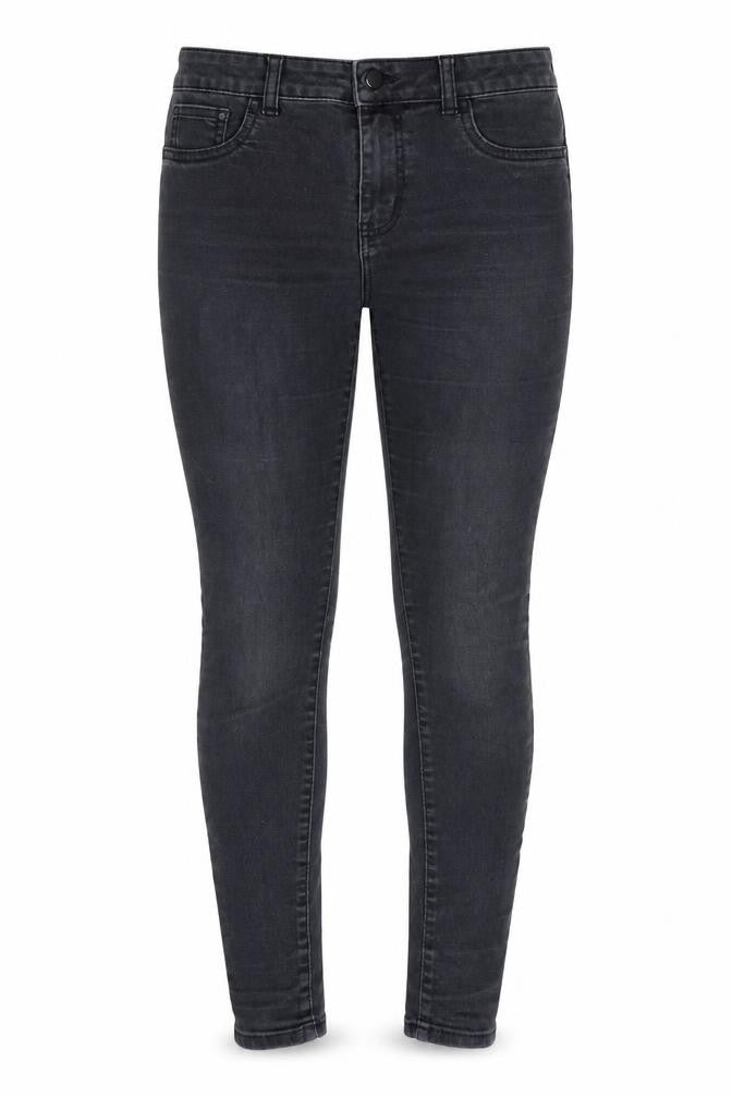 Womens UK Size 8 Denim & Co. Regular Fit Skinny Grey Jeans
