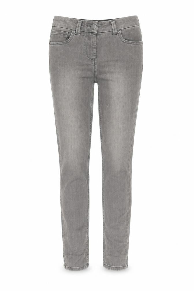 Womens UK Size 8 Marks and Spencer Regular Fit  Grey Trousers
