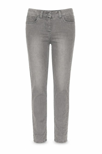 Womens UK Size 8 Marks and Spencer Regular Fit  Grey Trousers