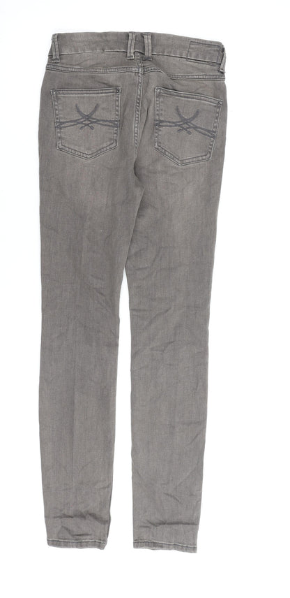 Womens UK Size 8 Marks and Spencer Regular Fit  Grey Trousers