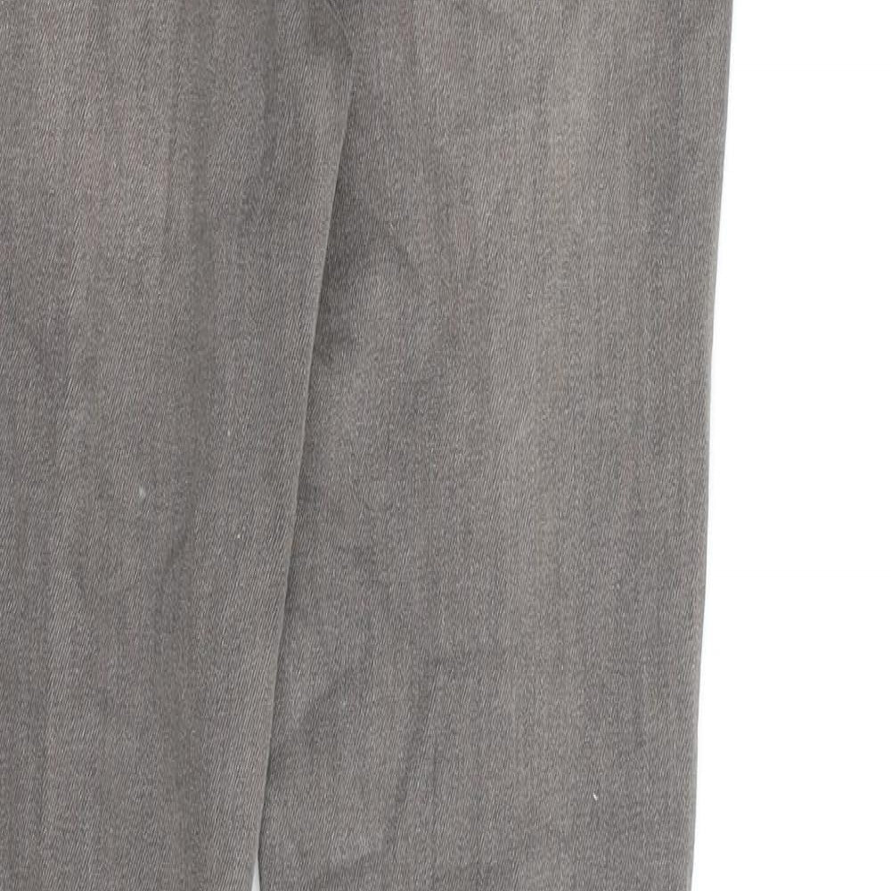 Womens UK Size 8 Marks and Spencer Regular Fit  Grey Trousers