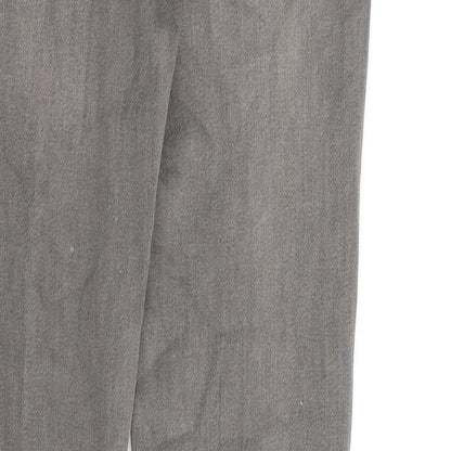 Womens UK Size 8 Marks and Spencer Regular Fit  Grey Trousers