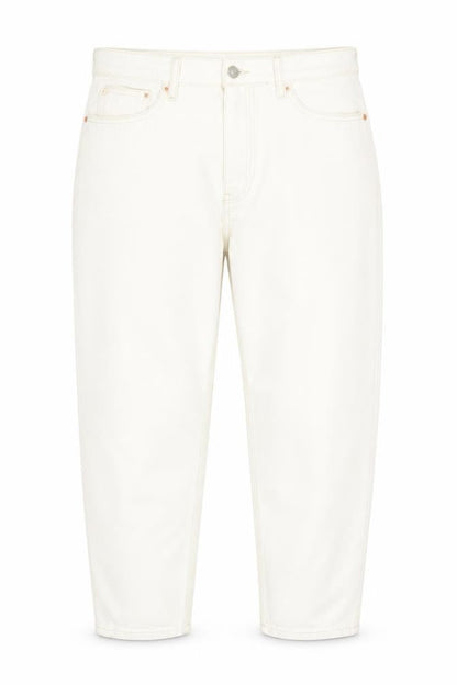 Womens UK Size 16 Mango Regular Fit Mom Beige Jeans