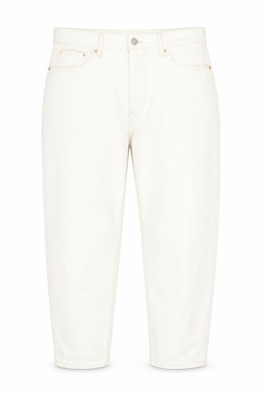 Womens UK Size 16 Mango Regular Fit Mom Beige Jeans