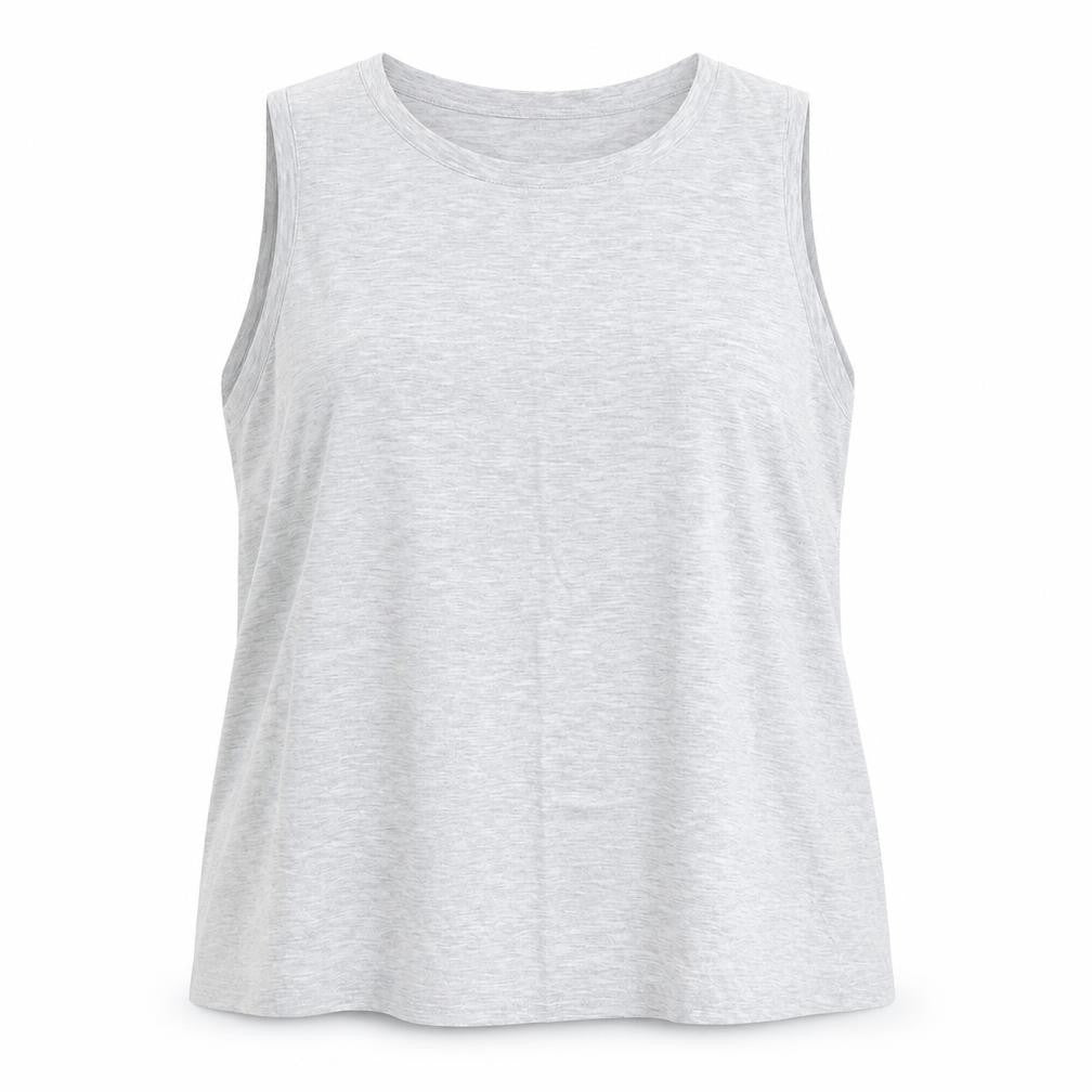 Womens UK Size 18 Marks and Spencer Grey Basic Tank