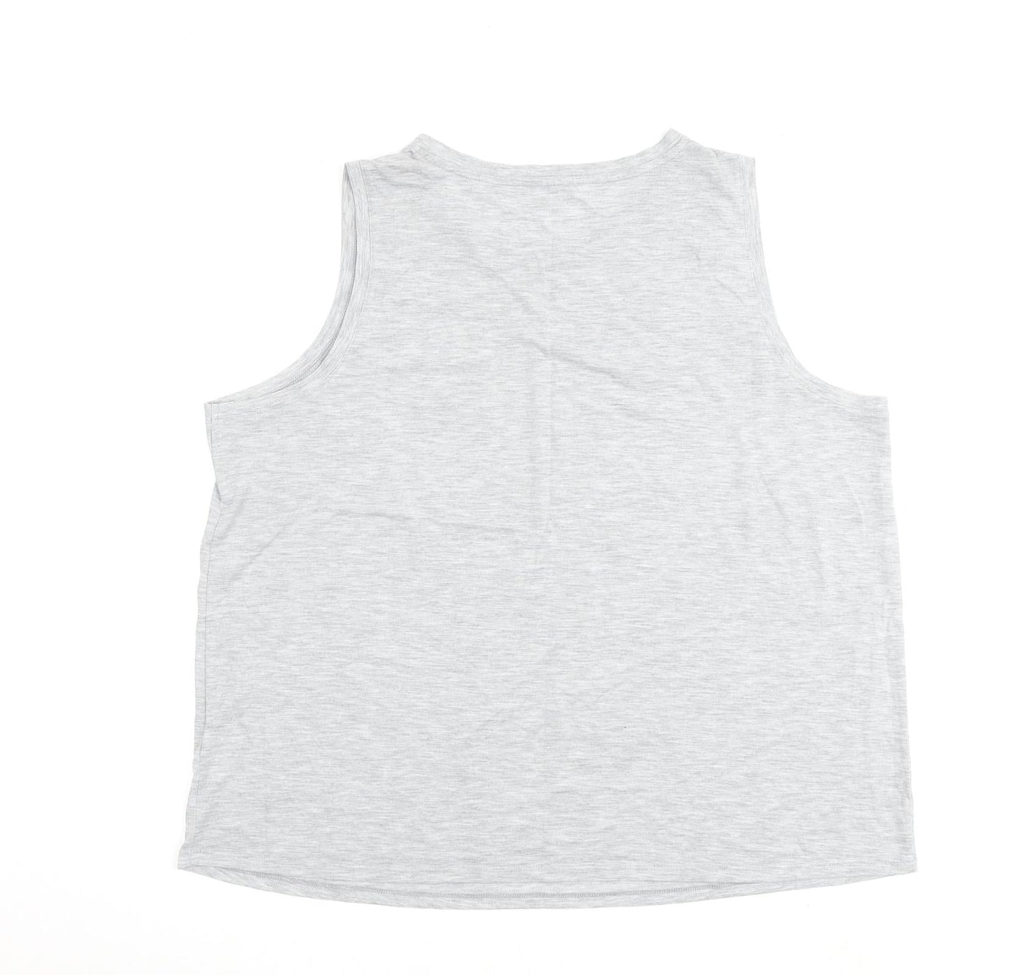 Womens UK Size 18 Marks and Spencer Grey Basic Tank