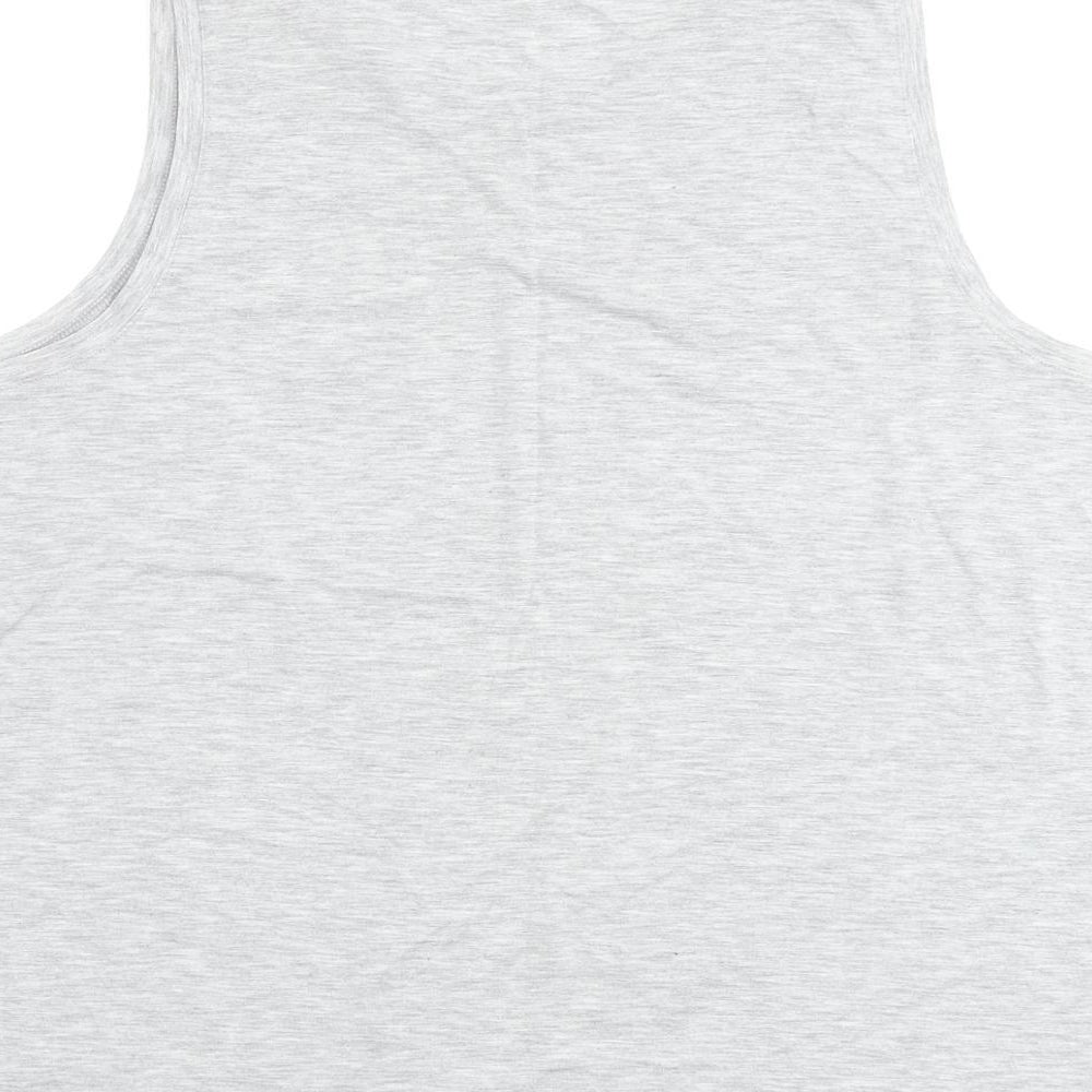 Womens UK Size 18 Marks and Spencer Grey Basic Tank