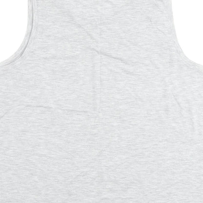 Womens UK Size 18 Marks and Spencer Grey Basic Tank