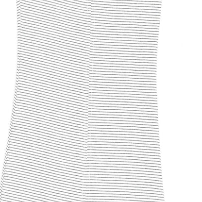 Zara Womens Blue Striped Cotton Pencil Dress Size S Scoop Neck Pullover