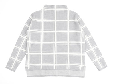 Womens UK Size 12 Marks and Spencer Grey Pullover Jumper