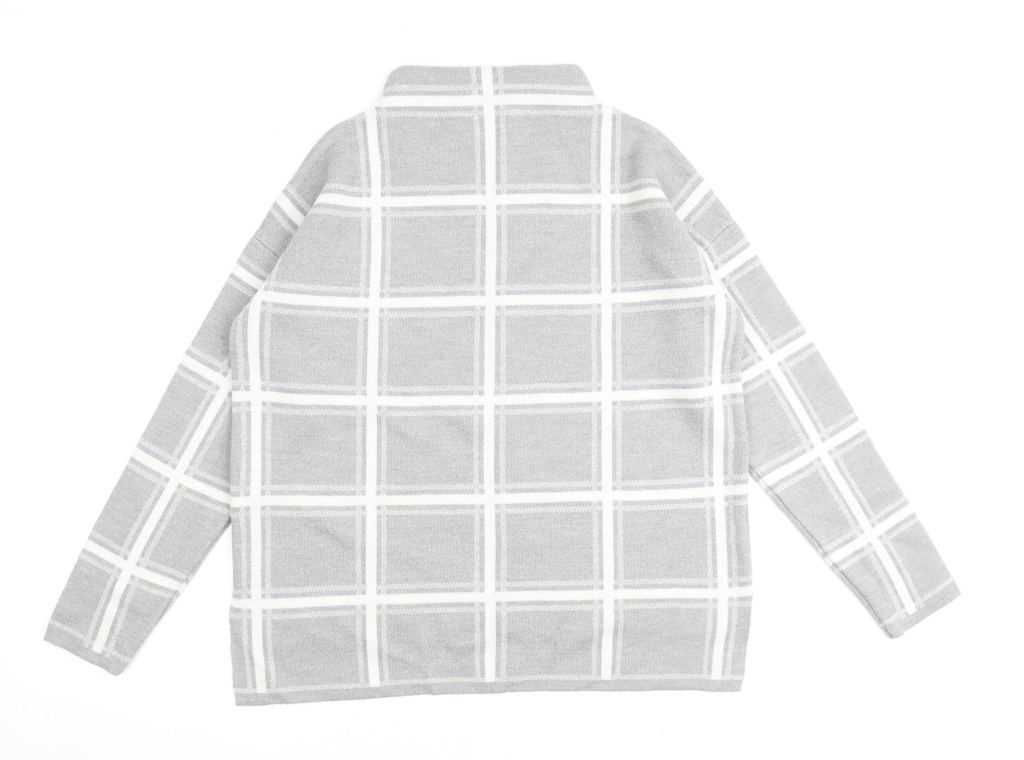 Womens UK Size 12 Marks and Spencer Grey Pullover Jumper