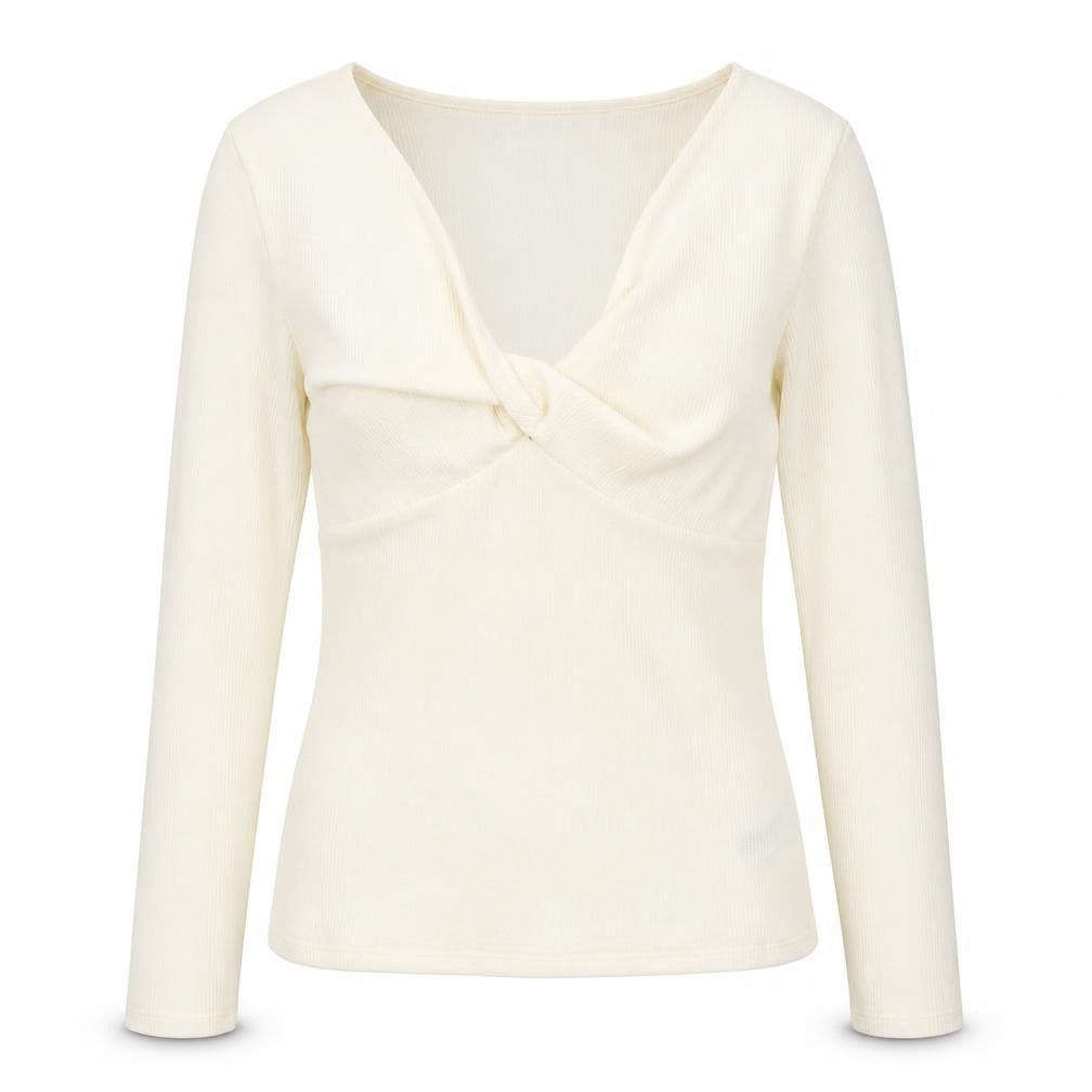 Womens UK Size 14 Marks and Spencer Ivory Basic Blouse