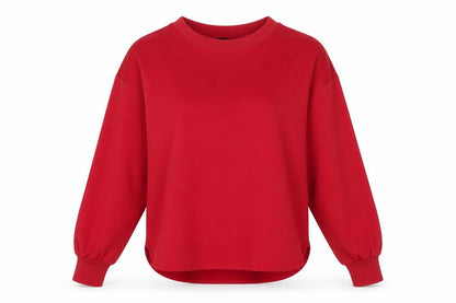 Womens UK Size 6 La Redoute Red Basic Blouse