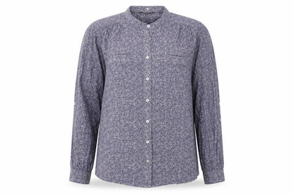 Womens UK Size 12 Marks and Spencer Grey Basic Button-Up