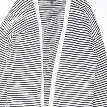 Womens UK Size 10 Warehouse Blue Cardigan Jumper