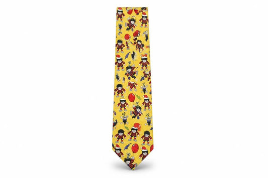 Mens St Michael Multicoloured Geometric  Pointed Tie