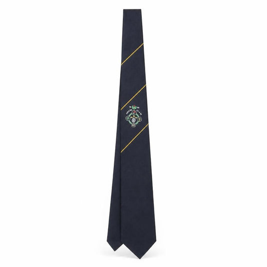 Maddocks & Dick Ltd. Mens Blue Polyester Pointed Tie One Size - Grand Slam 1990