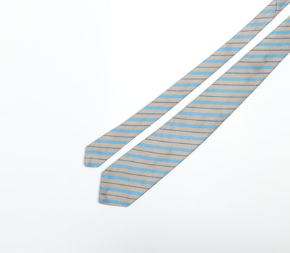 Michaelsons Mens Multicoloured Striped Polyester Pointed Tie One Size