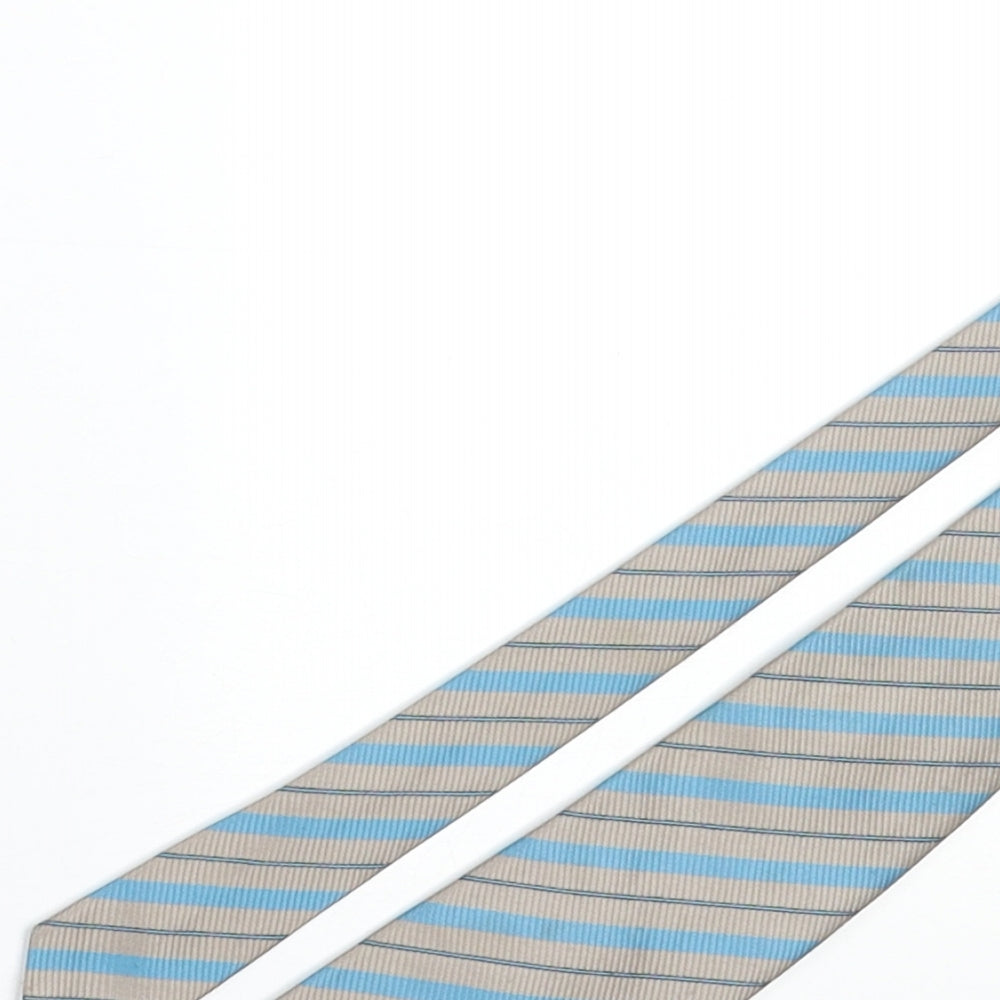Michaelsons Mens Multicoloured Striped Polyester Pointed Tie One Size