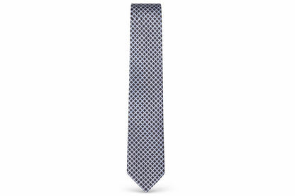 Roundtree & Yorke Mens Multicoloured Plaids & Checks Silk Pointed Tie One Size