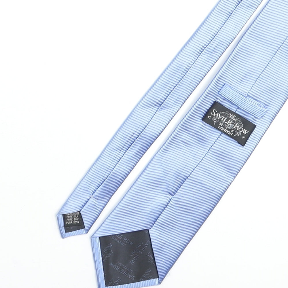 Mens The Savile Row Company Blue No Pattern  Pointed Tie