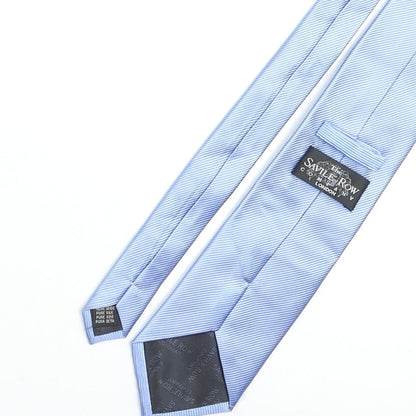 Mens The Savile Row Company Blue No Pattern  Pointed Tie