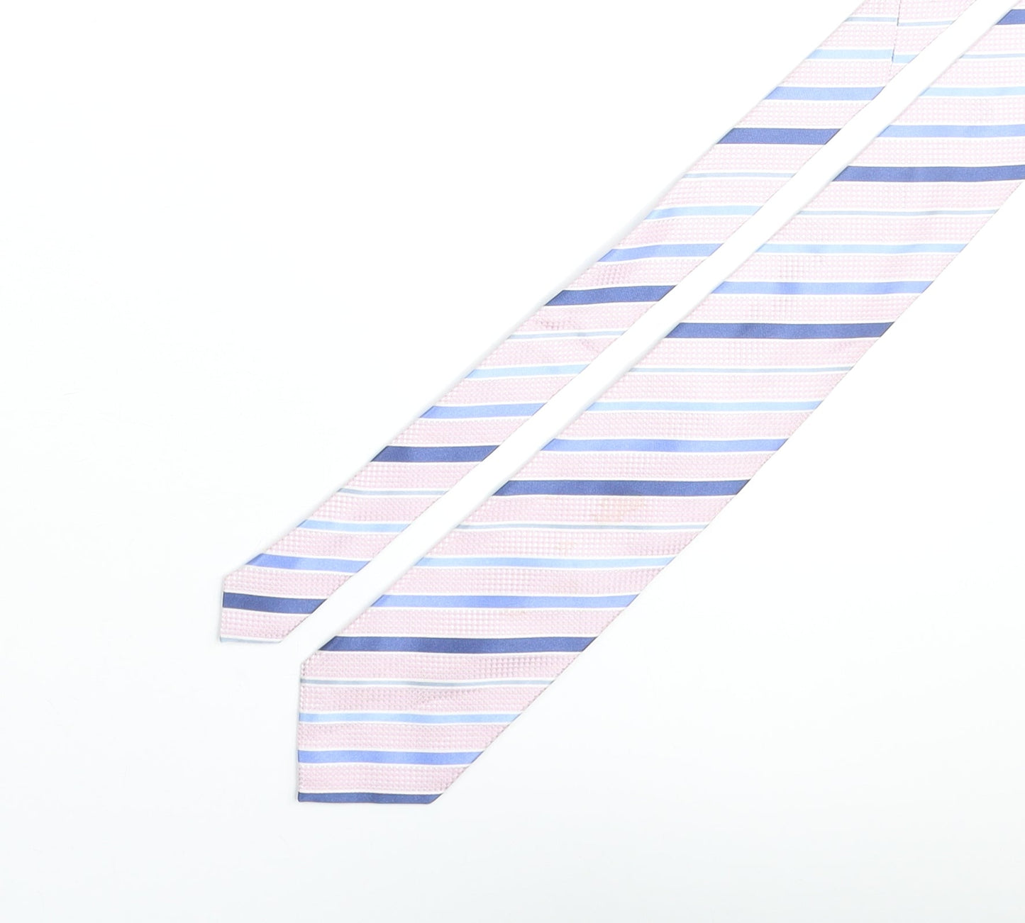 Mens Deha Villand Multicoloured Striped  Pointed Tie