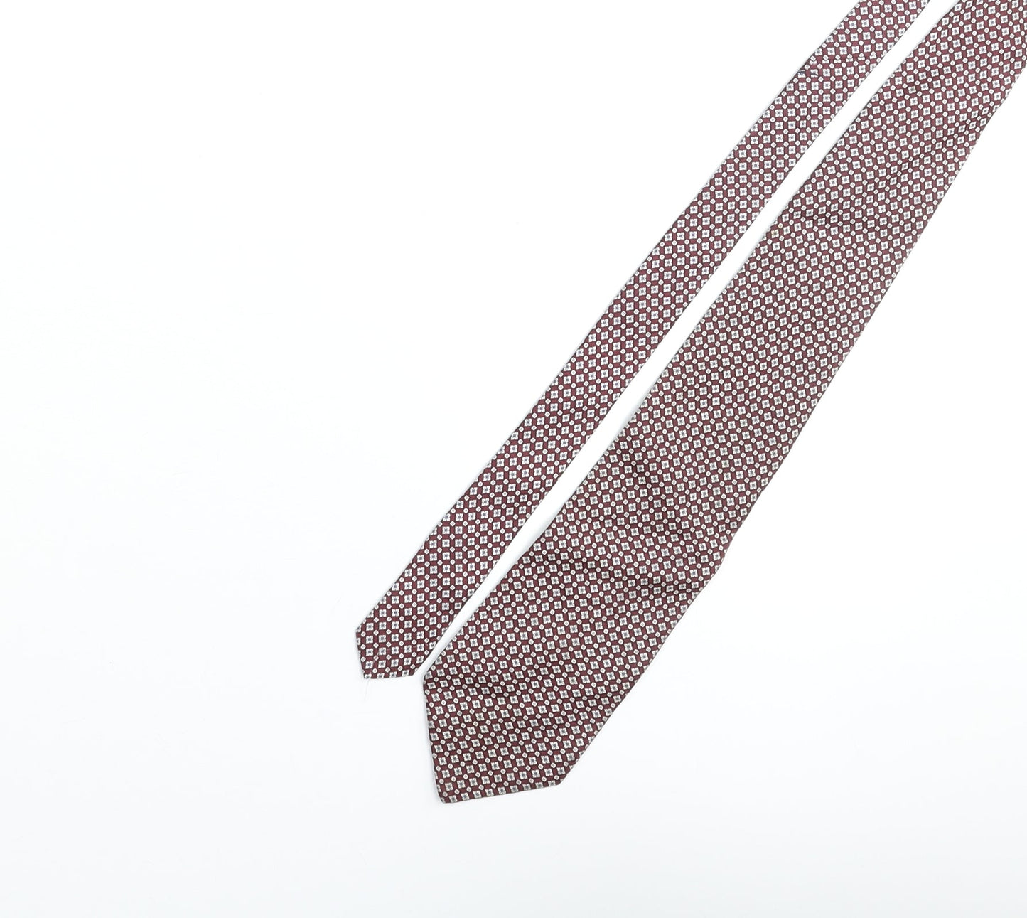 Tie Rack Mens Multicoloured Geometric Silk Pointed Tie One Size - Floral Print