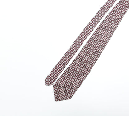 Tie Rack Mens Multicoloured Geometric Silk Pointed Tie One Size - Floral Print