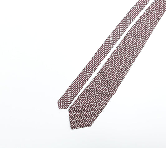 Tie Rack Mens Multicoloured Geometric Silk Pointed Tie One Size - Floral Print