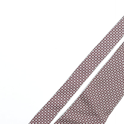 Tie Rack Mens Multicoloured Geometric Silk Pointed Tie One Size - Floral Print