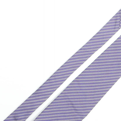 Fraser Mens Blue Geometric Silk Pointed Tie One Size