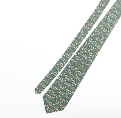 Vintage Chello Mens Multicoloured Geometric Polyester Pointed Tie One Size - Chello Sheet Music Print