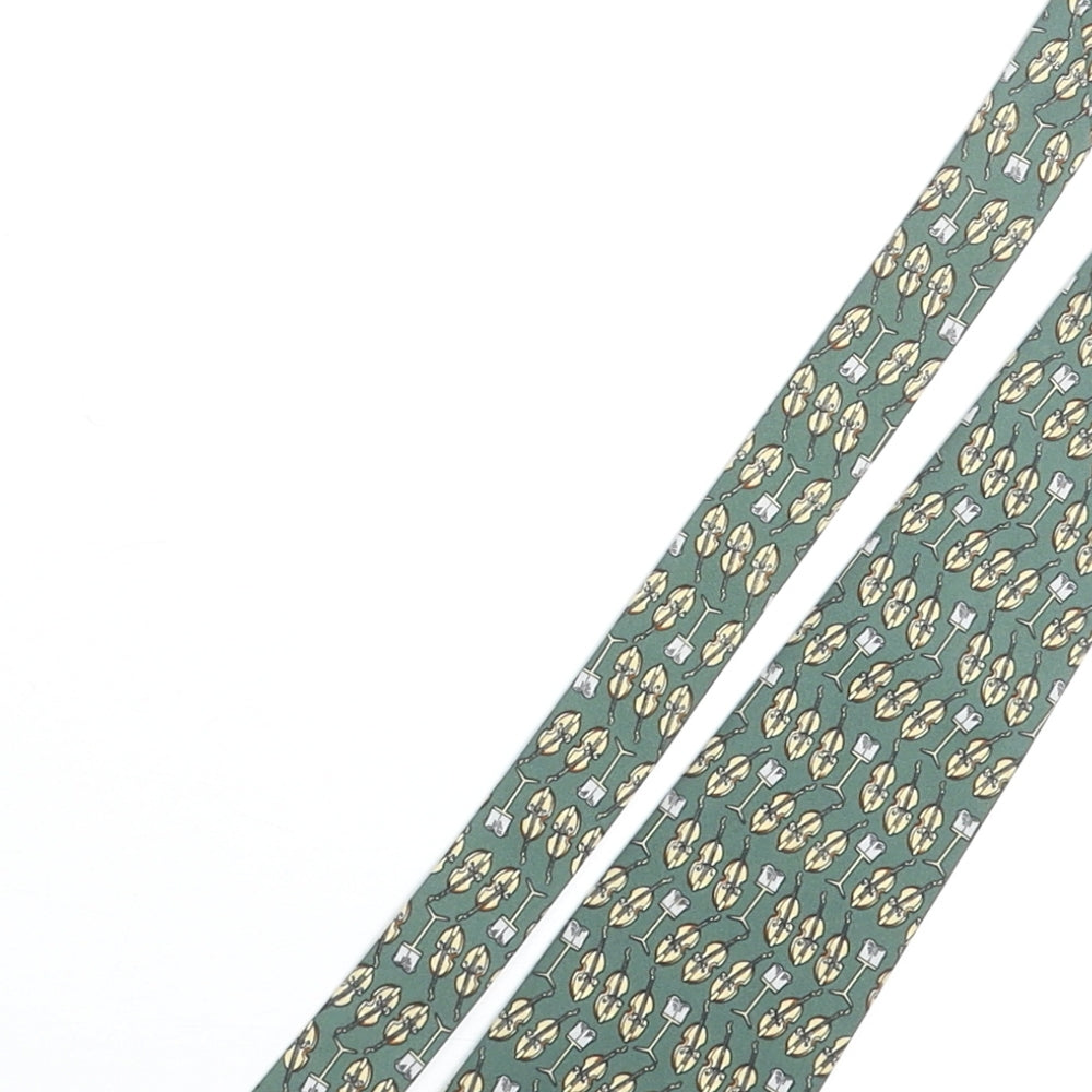 Vintage Chello Mens Multicoloured Geometric Polyester Pointed Tie One Size - Chello Sheet Music Print