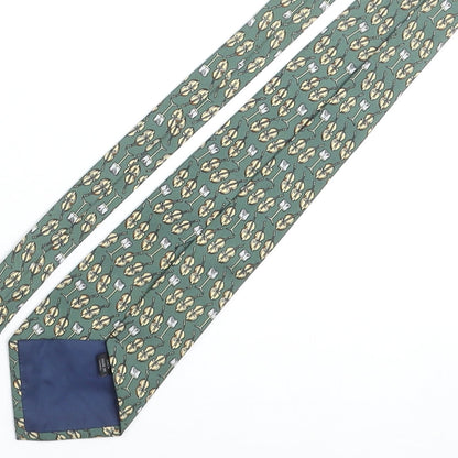 Vintage Chello Mens Multicoloured Geometric Polyester Pointed Tie One Size - Chello Sheet Music Print