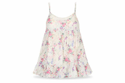 Womens UK Size 8 Topshop Beige Camisole Blouse