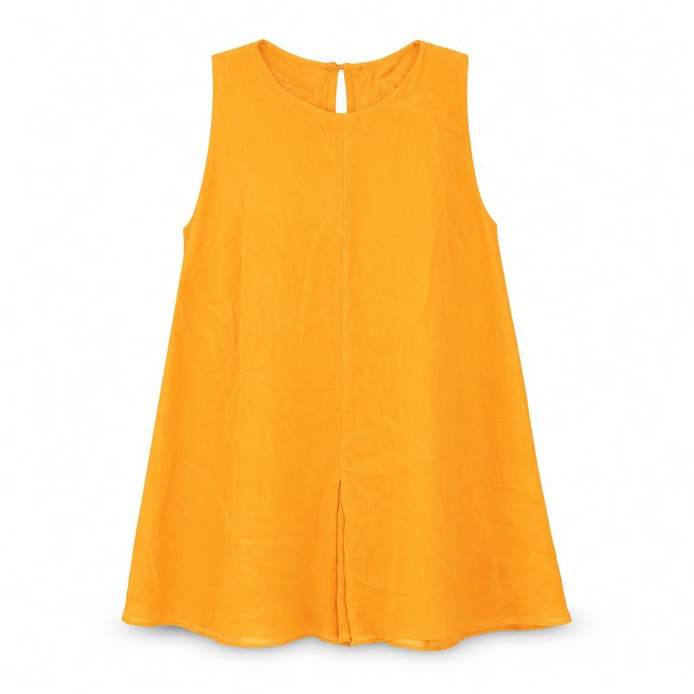 Womens UK Size L Zara Orange Camisole Blouse