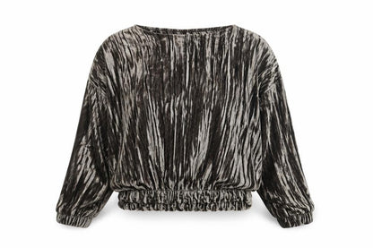 Womens UK Size S Pull&Bear Brown Basic Blouse