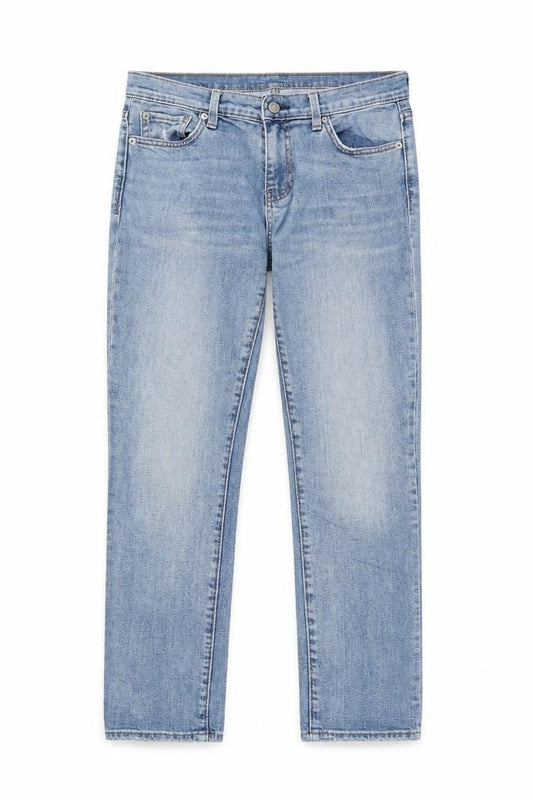 Mens UK Size 28 in Gap Regular Fit Straight Blue Jeans
