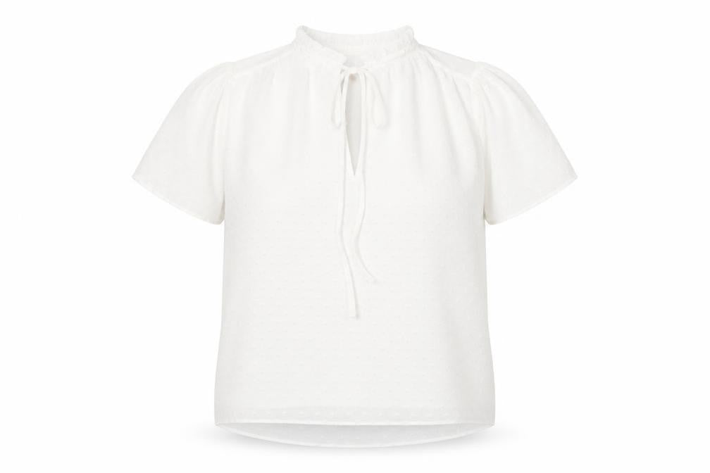 Womens UK Size 14 New Look White Basic Blouse
