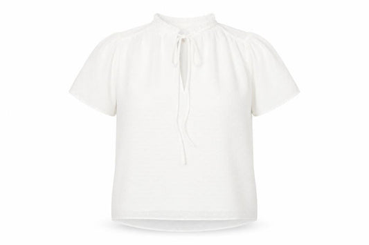 Womens UK Size 14 New Look White Basic Blouse