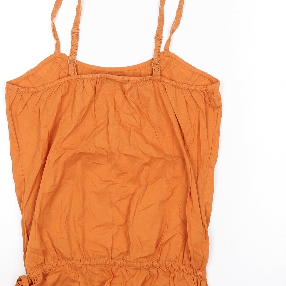 Womens UK Size 8 NEXT Orange Camisole Tank
