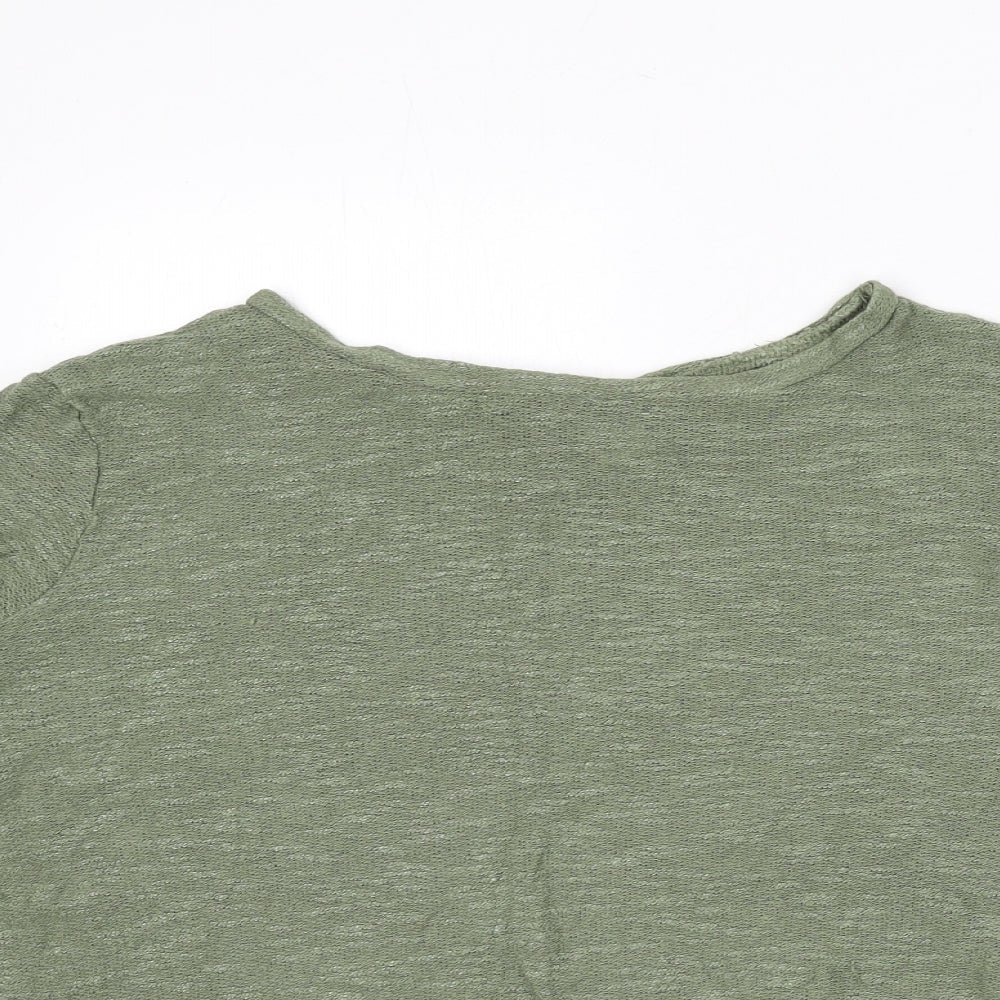 Womens UK Size M Divided by H&M Green Pullover Jumper