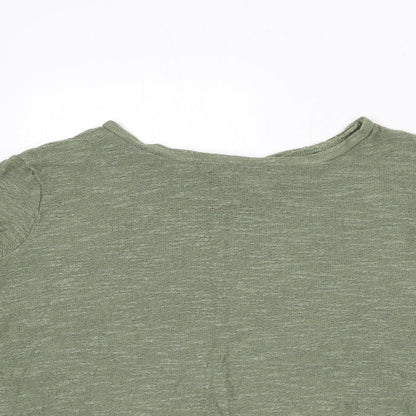 Womens UK Size M Divided by H&M Green Pullover Jumper