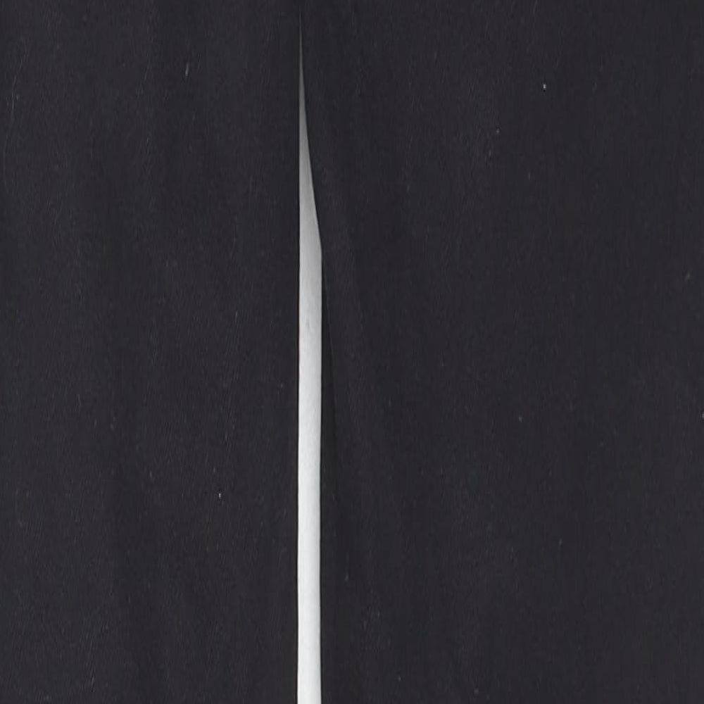 Denim & Co. Girls Black Cotton Skinny Jeans Size 13-14 Years L28 in Regular Zip - Adjustable waist