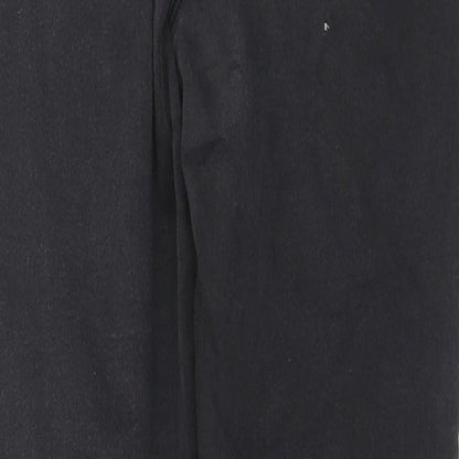 Denim// Womens Black Cotton Skinny Jeans Size 16 L28 in Regular Zip