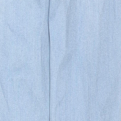 Hollister Womens Blue Cotton Skinny Jeans Size 27 in L29 in Regular Zip